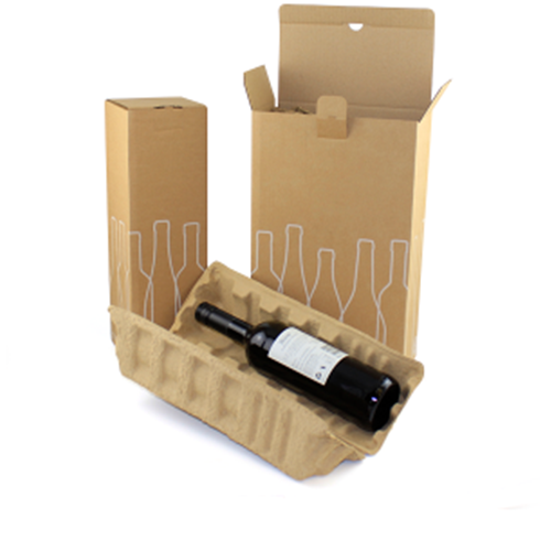 Bottle Postal Boxes - Pulp Inner