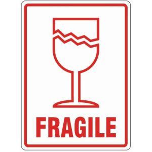 Fragile Labels (108x79mm)