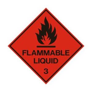 Flammable Liquid (100x100mm)