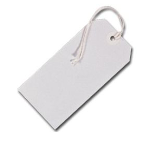Card Tags With Reinforced Eyelets