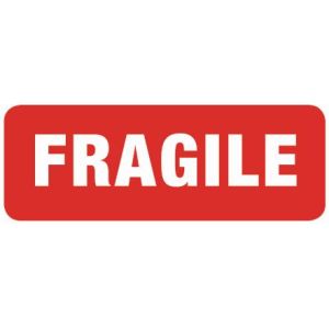 Fragile Labels (89x32mm)