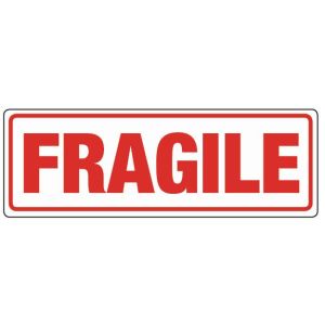 Fragile Labels (148x50mm)
