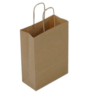 Brown Paper Carrier Bags Twist Handle