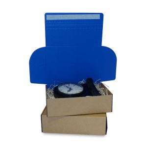 Dark Blue Quick Seal Postal Boxes