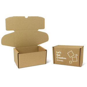Mailing Box Brown Printed 1 Colour