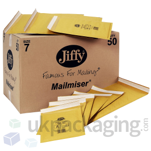 Gold Mailmiser Jiffy Bags