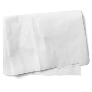 White MG CAP Tissue Paper
