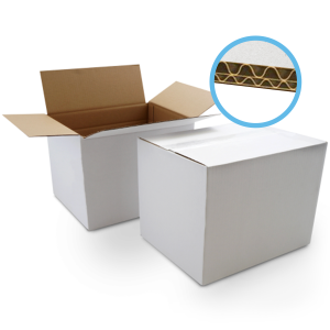 Double Wall White Cardboard Boxes