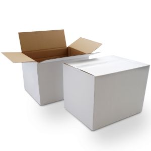 Single Wall White Cardboard Boxes